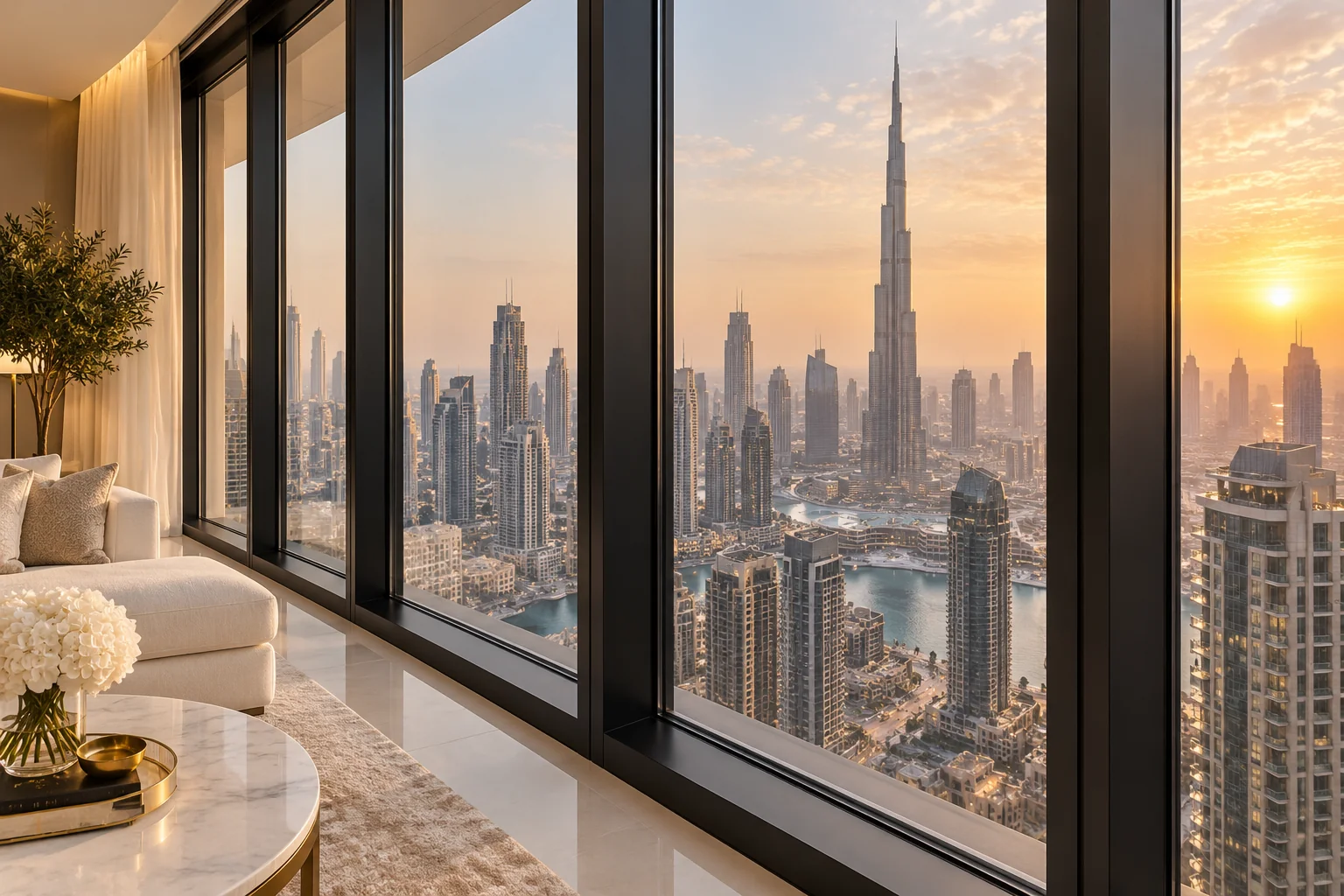 Luxury interior concept for Window Frame Wrapping