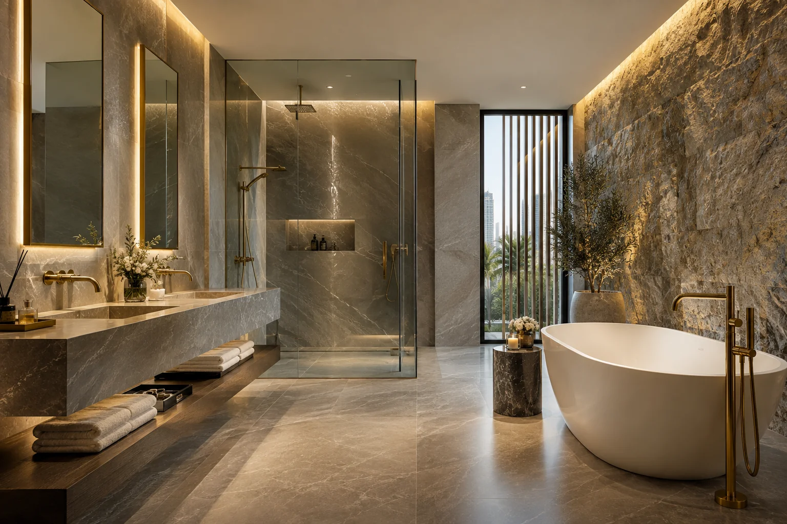 Luxury interior concept for Bathroom Renovation